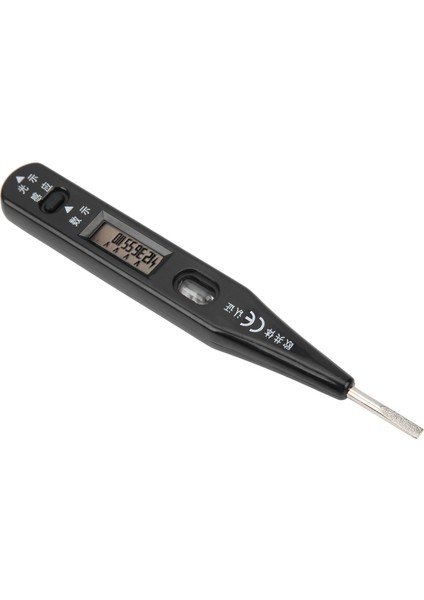 Gerilim Test Kalemi Endüktif Tip Ac 12‑/dc 6-36V Elektrik Test Kalemi LCD Dijital Ekran Dedektör (Yurt Dışından) fırsatları