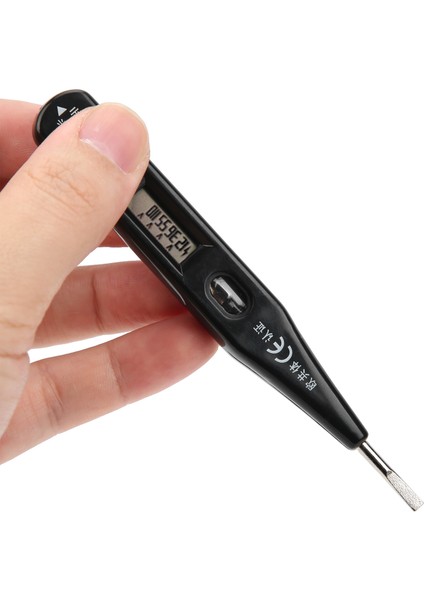 Gerilim Test Kalemi Endüktif Tip Ac 12‑/dc 6-36V Elektrik Test Kalemi LCD Dijital Ekran Dedektör (Yurt Dışından) indirimleri