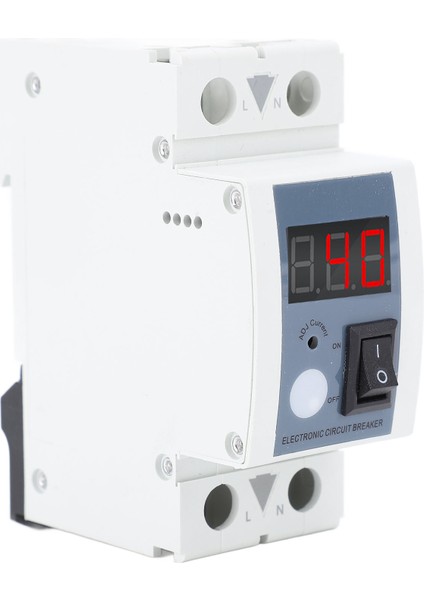 Ayarlanabilir Aşırı Akım Koruyucu Sınırlayıcı 1-40A Kendiliğinden Sıfırlanan Akım Koruyucu 110-300VAC 40-70Hz (Yurt Dışından) modelleri