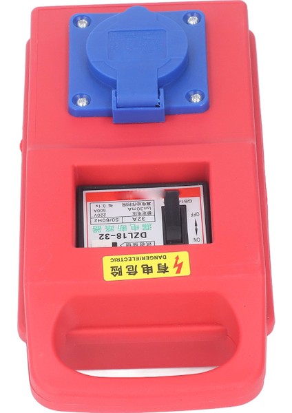 Güç Dağıtıcısı Taşınabilir Elde Taşınabilir Geçici Elektrik Prizi Dağıtım Kutusu Paneli Inşaat Için 220‑ (Yurt Dışından) modelleri