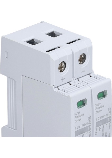 Dc Solar Pv Aşırı Gerilim Koruyucu 2p 10 Ila 20KA 35MM Dın Ray Montajı Fotovoltaik Aşırı Gerilim Koruyucu Cihaz 1000VDC (Yurt Dışından) fırsatları