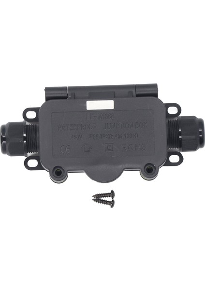2 Yollu Bağlantı Kutusu IP68 Suya Dayanıklı Elektrik Kutusu Dış Mekan Peyzaj Aydınlatması Için 450V 40A (Yurt Dışından)