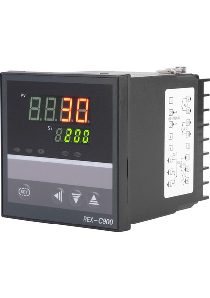 Dijital Pıd Sıcaklık Kontrol Cihazı Termometre Röle Çıkışı AC100-240V (Yurt Dışından)