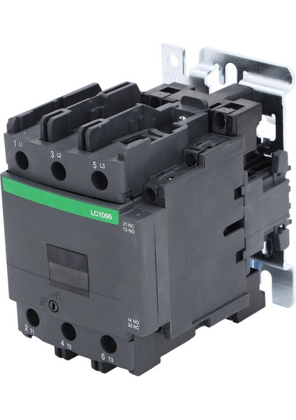 Ac Kontaktör 1no 1nc 95A 380V Yüksek Gerilim Bobini Gümüş Kontak Motor Kontrol Cihazı LC1D95 AC110V (Yurt Dışından) fırsatları