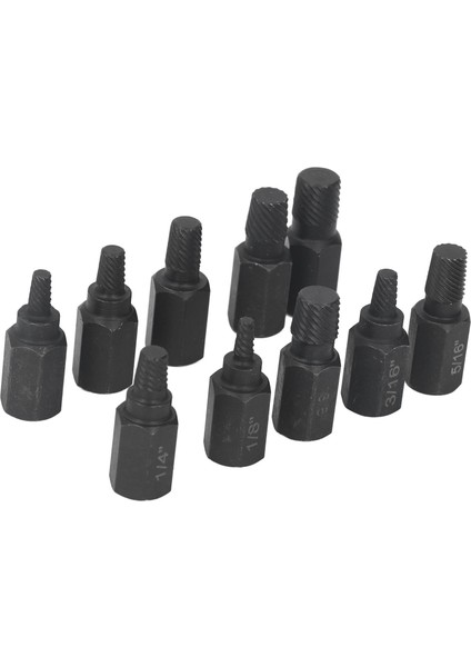 10 Adet Kırık Vida Çıkarma Seti 1/4 7/32 3/16 5/32 1/8 13/32 3/8 11/32 5/16 9/32IN Somun Cıvata Için Hasarlı Vida Çıkarıcı (Yurt Dışından) indirimleri