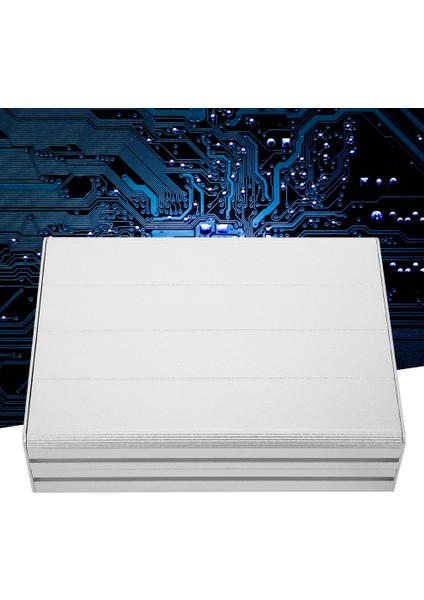 45X122X160MM Alüminyum Alaşımlı Proje Kutusu Devre Kartı Kabuk Muhafaza Kutusu Dekoder Gps Gümüş (Yurt Dışından) fiyatları