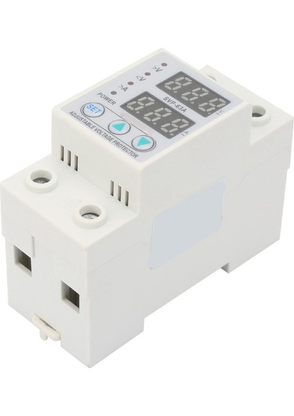 Çift LED Ekran Tek Fazlı Ayarlanabilir Voltaj Akım Koruyucu AC230V 63A (Yurt Dışından) fiyatları