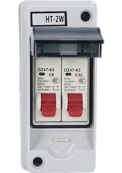 Dağıtım Kutusu IP65 Su Geçirmez 2 Yollu Alev Mcb C Tipi Dış Mekan Kullanımı Için Dağıtım Kutusu 6A 32A (Yurt Dışından) modelleri