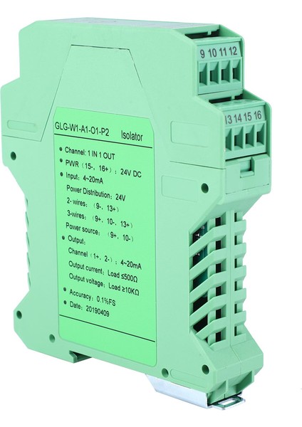 Dc 24V Dc Akım Sinyal Izolatör Vericisi 4-20MA Plc Algılama Sinyali Koşullandırıcı (#3) (Yurt Dışından) fiyatları