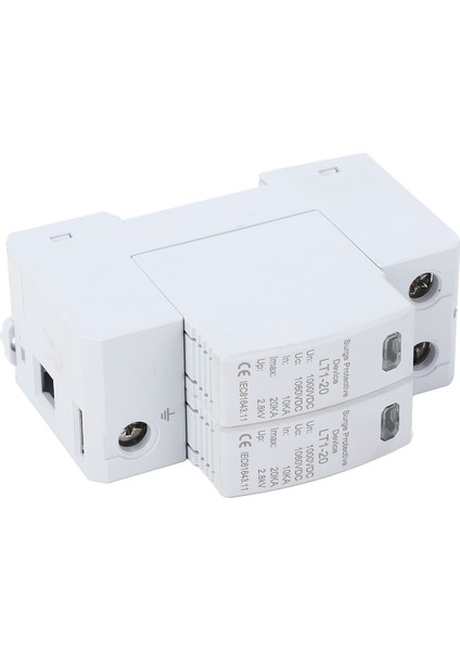 Aşırı Gerilim Koruma Cihazı 2p Pc 35MM Ray Montajlı Ev Gerilim Koruyucu DC1000V 10KA‑20KA (Yurt Dışından) modelleri