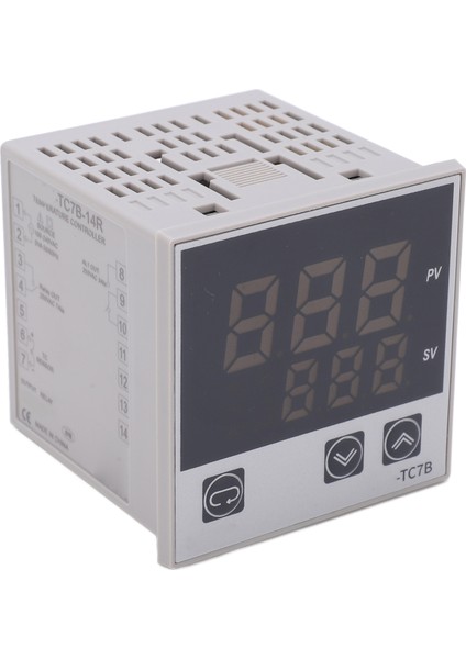 Sıcaklık Kontrol Cihazı Yüksek Doğruluk Hassas Çift Çıkış Fonksiyonlu Dijital Termostat Ev Aletleri (BEM-TC7B-14R) (Yurt Dışından) modelleri