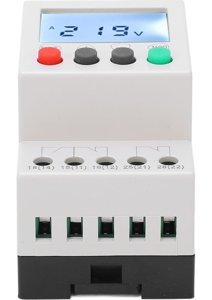 LCD 3 Faz 4 Kablolu Gerilim Izleme Rölesi Düşük Gerilim Aşırı Gerilim Koruma Rölesi 115‑277VAC (Yurt Dışından) fiyatları