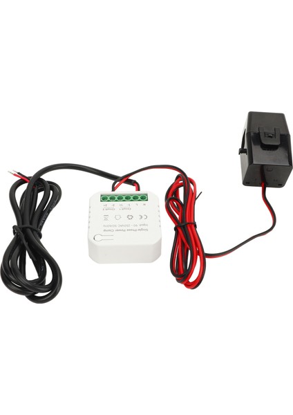 90‑250VAC Wıfı Akıllı Enerji Ölçer Gerçek Zamanlı Izleme Uygulaması Güç Tüketimini Kaydedin Monitör Kwh Ölçer (Yurt Dışından)