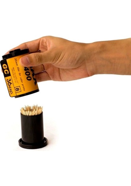 Dörtgen Fotoğraf Filmi Şeklinde Kürdanlık Kürdan Tutucu Kutu (5047) indirimleri