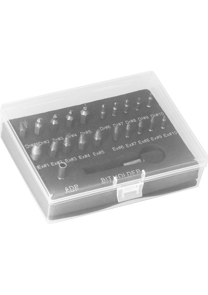 22 Adet Hasarlı Vida Çıkarıcı Soyulmuş Kırık Cıvata Çıkarma Aleti Çok Amaçlı Hss Donanım 60MM Siyah Yivli Çubuk (Yurt Dışından) indirimleri