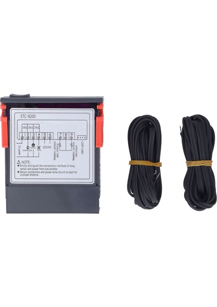 Akıllı Sıcaklık Kontrol Cihazı Soğutma Buz Çözme Alarm Dijital Termostat ‑50℃ Ila 50℃ 220VAC (Yurt Dışından)