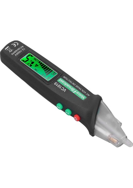 Temassız Voltaj Dedektörü Kalem Ac Elektrik Güç Kablosu Test Cihazı Yüksek Doğruluk Ses Işık Alarmı (Yurt Dışından) fiyatları