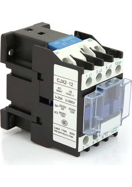 CJX2-1210 Ray Montajlı Kontaktör Endüstriyel Elektrik Kontaktörü (48V Ac) (Yurt Dışından) fiyatları