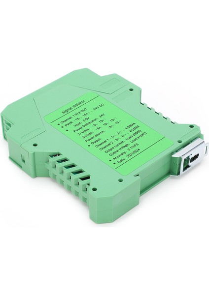 Dc Sinyal Izolatörü Akım Vericisi Devre Koruması 1 Giriş 2 Çıkış 0‑5V Ila 4‑20MA (Yurt Dışından) fırsatları