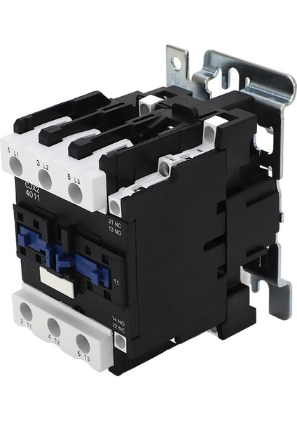 Ac Kontaktör Dın Ray Montajlı 3 Kutuplu Düşük Voltajlı Elektrik Kontaktörü 110V 40A Güç Dağıtımı Için (Yurt Dışından)