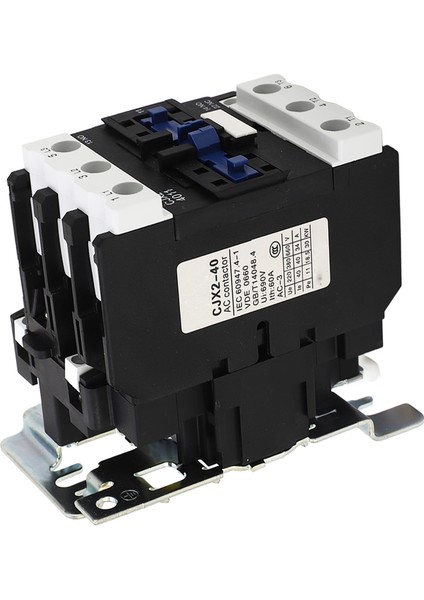 Ac Kontaktör Dın Ray Montajlı 3 Kutuplu Düşük Voltajlı Elektrik Kontaktörü 110V 40A Güç Dağıtımı Için (Yurt Dışından) modelleri