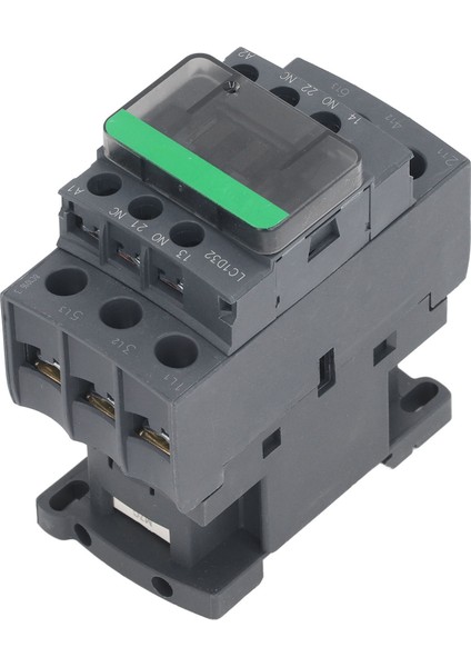 32A 380V Ac Kontaktör Pc Kabuk Bakır Gümüş Alaşımlı Kontaklar Güçlü Yataklı Elektrik Kontaktörü 1no 1nc AC220V (Yurt Dışından) fiyatları