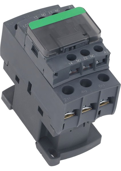 32A 380V Ac Kontaktör Pc Kabuk Bakır Gümüş Alaşımlı Kontaklar Güçlü Yataklı Elektrik Kontaktörü 1no 1nc AC220V (Yurt Dışından) modelleri