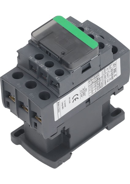 32A 380V Ac Kontaktör Pc Kabuk Bakır Gümüş Alaşımlı Kontaklar Güçlü Yataklı Elektrik Kontaktörü 1no 1nc AC220V (Yurt Dışından) fırsatları