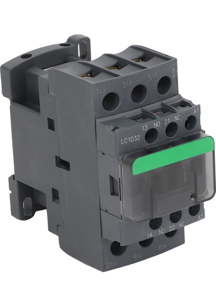 32A 380V Ac Kontaktör Pc Kabuk Bakır Gümüş Alaşımlı Kontaklar Güçlü Yataklı Elektrik Kontaktörü 1no 1nc AC220V (Yurt Dışından) indirimleri