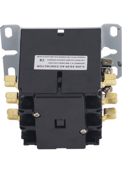 Klima Kontaktörü %30 Gümüş Alaşımlı Kontaklar 32A 3 Kutuplu Ac Elektrik Kontaktörü Güç Uygulaması Için 240V (Yurt Dışından) fırsatları