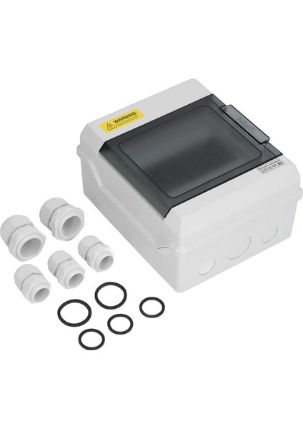 IP66 Su Geçirmez Dağıtım Kutusu 6 Yollu Dın Raylı Bağlantı Kutusu Şeffaf Kapaklı (Yurt Dışından) modelleri