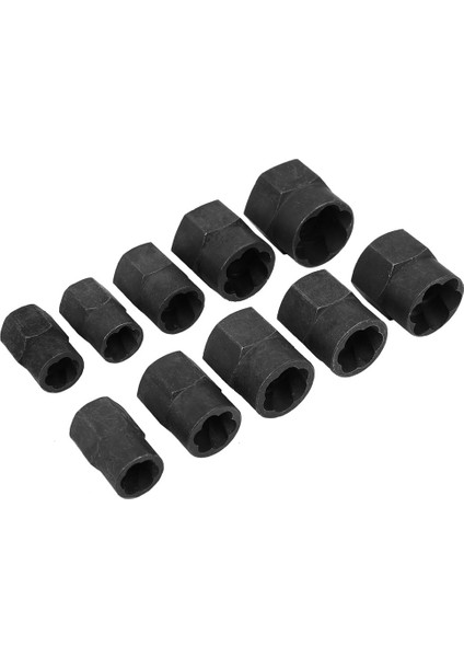 10 Adet Somun Sökme Aleti Seti Kırık 9‑19MM Somunlar Için Hasarlı Çıkarıcı Alüminyum Kutulu (Yurt Dışından) fiyatları