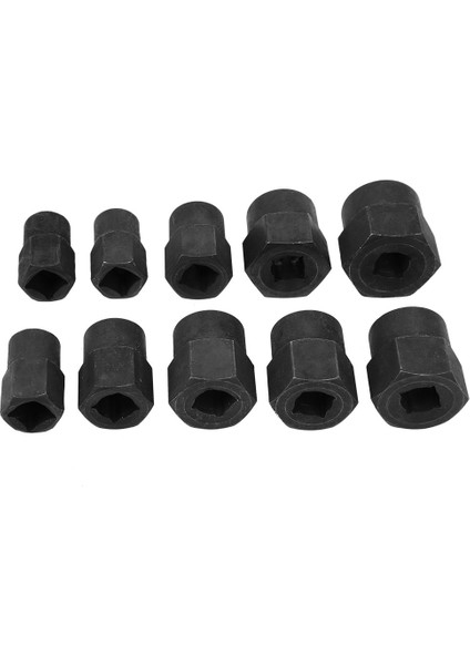 10 Adet Somun Sökme Aleti Seti Kırık 9‑19MM Somunlar Için Hasarlı Çıkarıcı Alüminyum Kutulu (Yurt Dışından) modelleri