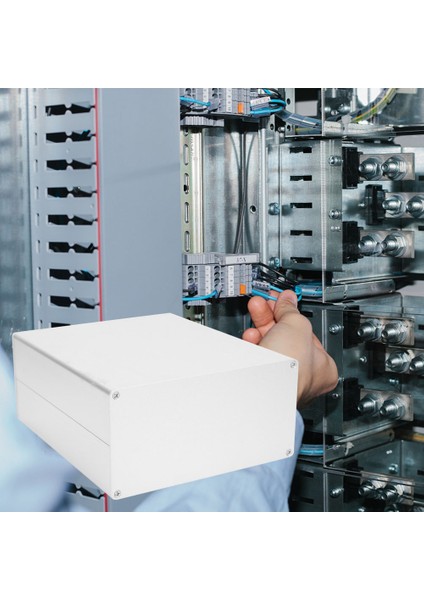 Alüminyum Proje Kutusu Mat Gümüş Bölünmüş Tip Dıy Muhafaza Kutusu 80X160X180MM (Yurt Dışından) indirimleri