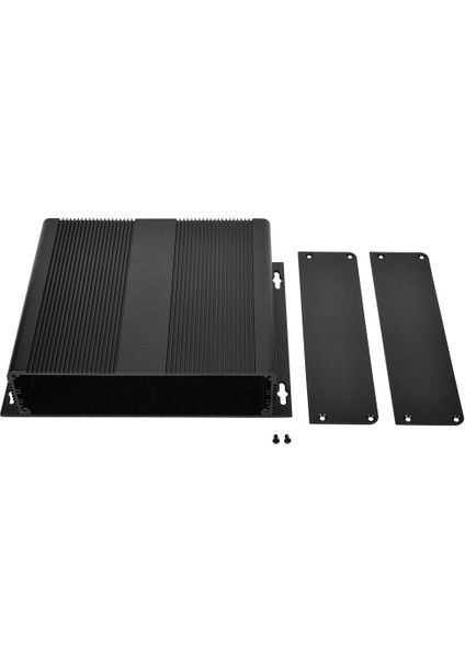 Alüminyum Alaşımlı Kasa Proje Kutusu Baskılı Devre Kartı Koruyucu Kılıf 48 x 204 x 160MM (Yurt Dışından)