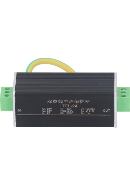 1 Yollu Aşırı Gerilim Koruması Parafudr Koruma Cihazı RS485 Kontrol Sinyal Devresi Güç Koruyucusu 24V 10MBPS (Yurt Dışından)