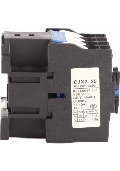 AC110V Kontaktör 3 Kutuplu Normalde Açık Kontaktör Gümüş Kontak Dın Ray Montajı Cjx2 2510 (Yurt Dışından) indirimleri