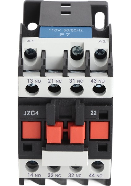 2 Kutuplu Ac Kontaktör 3 Faz 2no 2nc Elektrik Kontaktör Güç Dağıtımı Için Ara Röle 110V (Yurt Dışından)