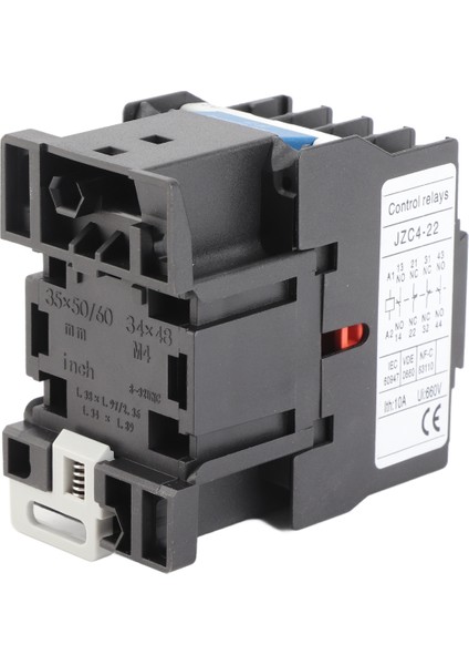 2 Kutuplu Ac Kontaktör 3 Faz 2no 2nc Elektrik Kontaktör Güç Dağıtımı Için Ara Röle 110V (Yurt Dışından) indirimleri