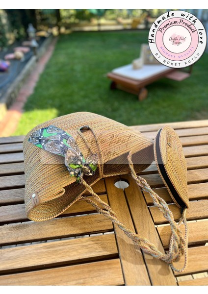 Antik 2li Takım Plaj Çantası , El Çantası Clutch, Totebag, Kadın, Yazlık, fiyatları