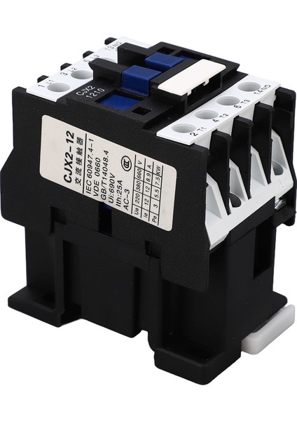 Ac Kontaktör 220V 3p 1no 12A Ray Montajlı Gümüş Kontak Düşük Voltaj Motor Kontrol Cihazı (Yurt Dışından) modelleri