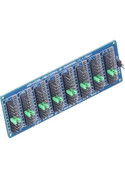 Programlanabilir Direnç Kartı Vida Terminal Bloğu 0.1r Ila 9999999R 8 Bölüm 0.1r Doğruluk Bileşen (Yurt Dışından) indirimleri