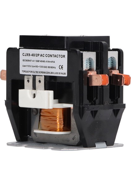 Klima Ac Kontaktörü 40A 2p Gümüş Alaşımlı Kontak Güç Dağıtım Kontrol Cihazları 110V ile Değiştirme (Yurt Dışından)