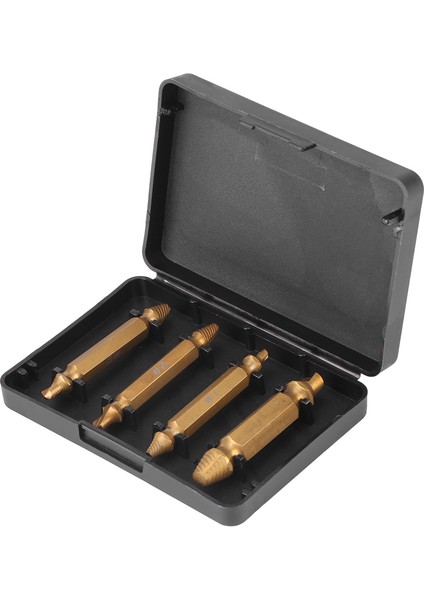 4 Adet Çift Taraflı Kırık Vida Sökücü Ucu Cıvata Çıkarıcı Sökme Aleti (Yurt Dışından)