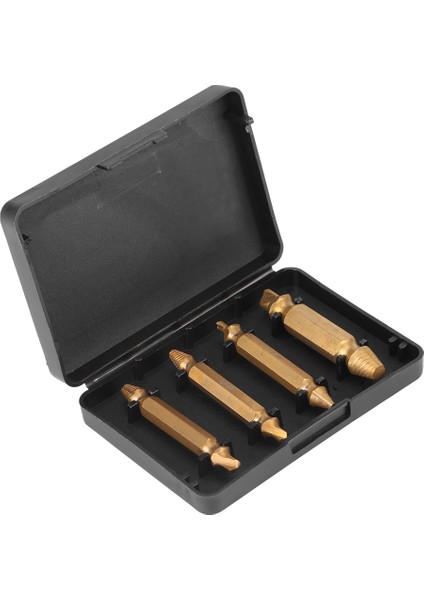 4 Adet Çift Taraflı Kırık Vida Sökücü Ucu Cıvata Çıkarıcı Sökme Aleti (Yurt Dışından) modelleri