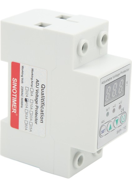 Aşırı Düşük Gerilim Koruyucu Voltaj Koruyucu Cihaz Ayarlanabilir Otomatik Gecikme Sıfırlama 220V (Yurt Dışından) fırsatları