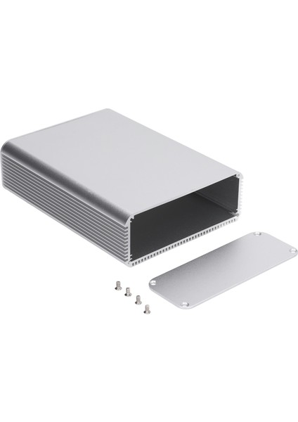 Alüminyum Alaşımlı Elektrik Kutusu Bağlantı Kutusu Entegre Muhafaza 45X120X160MM Mat Gümüş (Yurt Dışından)