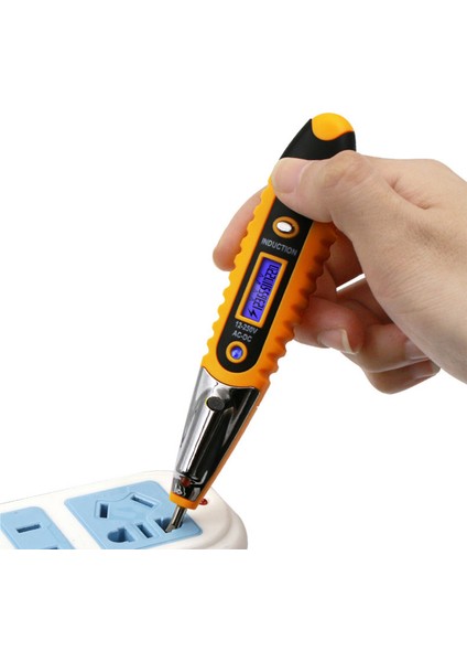 Elektrik Test Kalemi LED Ekran Hızlı Tepkili Endüktif Gerilim Test Cihazı Işıklı Endüstri Için (Yurt Dışından) fırsatları