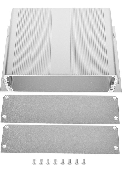 Proje Kutusu Gümüş Alüminyum Alaşım Baskılı Devre Kartı Için 48X204X150MM (Yurt Dışından)