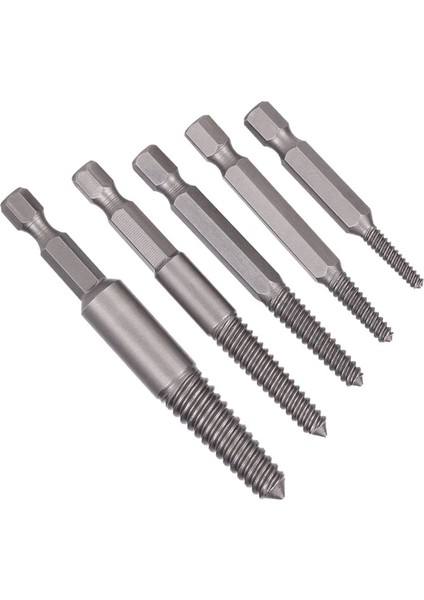 5 Adet Kırık Vida Çıkarıcı Altıgen Şaft Ince Dişler Hasarlı Cıvataları Çıkarma Aracı Kolay Çıkarma Kiti (Yurt Dışından) modelleri